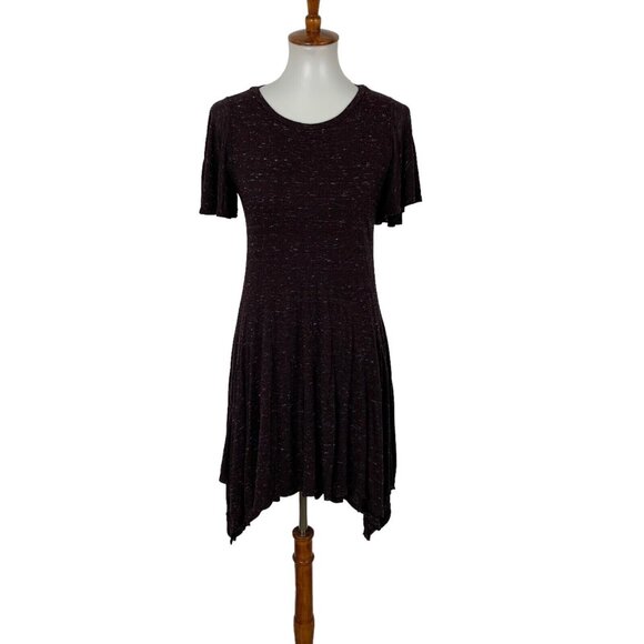 Dolan Left Coast Maroon Tunic Small Short Sleeve Boho Casual - Picture 1 of 7